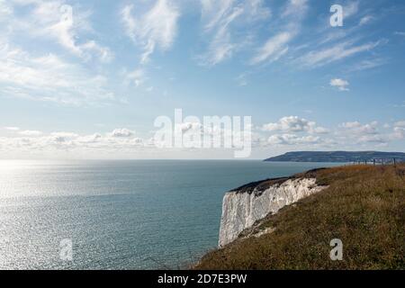 Culver Cliff e Sandown Bay, Isola di Wight Foto Stock