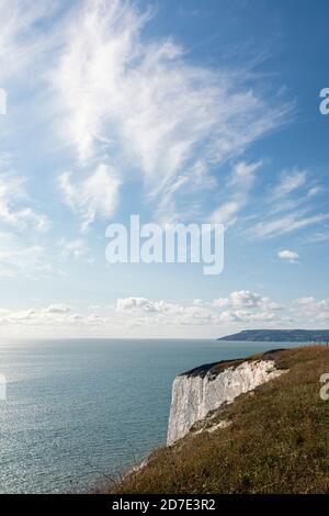 Culver Cliff e Sandown Bay, Isola di Wight Foto Stock