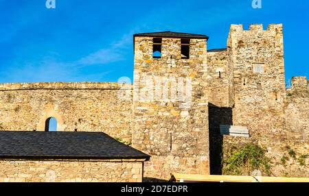 Castello dei Templari a Ponferrada, Spagna Foto Stock