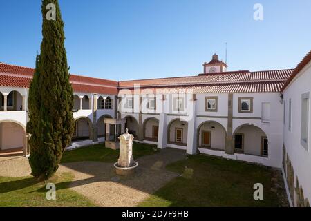 Biblioteca Portalegre nel Convento di Santa Clara, Portogallo Foto Stock