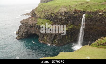 Impressioni dalle Isole Faroe. Foto Stock