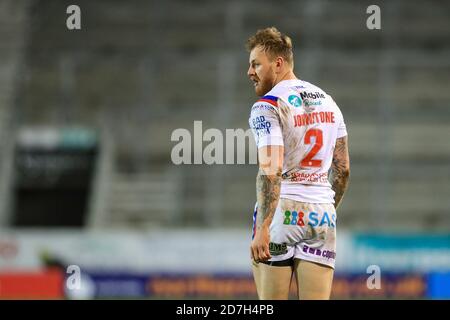 Tom Johnston (2) di Wakefield Trinity durante il gioco Foto Stock