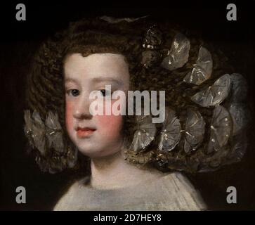 Maria Teresa, Infanta di Spagna, Diego Velazquez, 1653-1654, Metropolitan Museum of Art, Manhattan, New York City, USA, Nord America Foto Stock