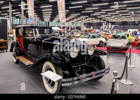 salisburgo, austria, 17 ottobre 2020, fiera classica, mostra per auto d'epoca, moto e veicoli, rolls royce Foto Stock