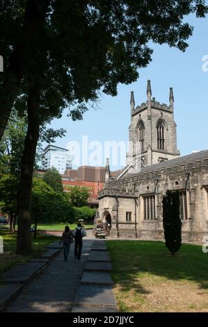 Chiesa di San Giovanni Evangelista, Leeds, West Yorkshire, Inghilterra. Foto Stock