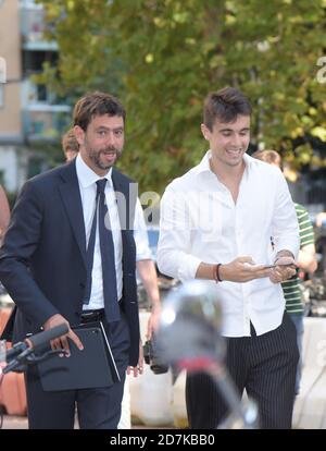 Milano Italia. 19 Settembre 2019. Archivio Andrea Agnelli e Steven