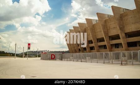 Stadio del Governatore Magalhães Pinto (Mineirão) a Belo Horizonte, Minas Gerais, Brasile Foto Stock