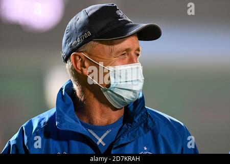 Stadio Comunale di Monigo, Treviso, Italy, 23 Oct 2020, Kieran Crowley (Head Coach Benetton Treviso) durante Benetton Treviso vs Scarlets Rugby, Rugby Guinness Pro 14 match - Credit: LM/Ettore Griffoni/Alamy Live News Foto Stock