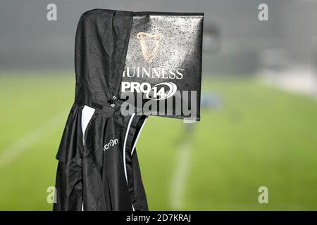 Stadio Comunale di Monigo, Treviso, Italy, 23 Oct 2020, ambience in Benetton Treviso vs Scarlets Rugby, Rugby Guinness Pro 14 match - Credit: LM/Ettore Griffoni/Alamy Live News Foto Stock