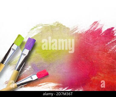 Pittura artistica Foto Stock