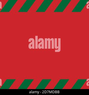 Rosso e verde a strisce vettore Natale avvolgimento sfondo carta per temi vacanza. Illustrazione Vettoriale