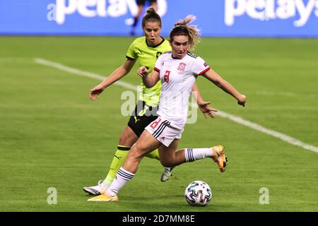 Siviglia, Spagna. 23 Ott 2020. Mariona Caldentey di Spagna durante la partita di qualificazione UEFA Donne EURO 2022 tra Spagna Donne e Repubblica Ceca Donne all'Estadio de la Cartuja il 23 ottobre 2020 a Siviglia, Spagna Credit: Dax Images/Alamy Live News Foto Stock