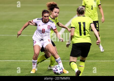 Siviglia, Spagna. 23 Ott 2020. Mariona Caldentey di Spagna durante la partita di qualificazione UEFA Donne EURO 2022 tra Spagna Donne e Repubblica Ceca Donne all'Estadio de la Cartuja il 23 ottobre 2020 a Siviglia, Spagna Credit: Dax Images/Alamy Live News Foto Stock