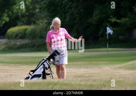 Belleisle Golf Club Golf Week Comcompition, Ayr, Ayrshire, Scozia, Regno Unito. Evento annuale sponsorizzato dal South Ayrshire Council sul campo da parkland. Foto Stock