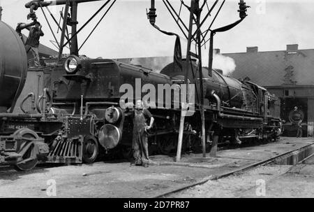 Sud Africa Storia: Classe GM (4-8-2+2-8-4)Località: Braamfontein ca. 1940 Foto Stock