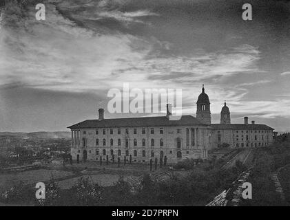 Sud Africa Storia: Edifici dell'Unione a Pretoria; Sud Africa.Sud Africa Storia: Uniegebou a Pretoria; Sud-Afrika. Ca. Tra il 1920 e il 1930 Foto Stock