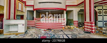 Vista Diner-HDR Foto Stock