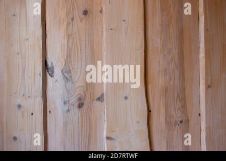 Struttura di fondo di legno di pino tavole, interni di design nella casa. Foto Stock