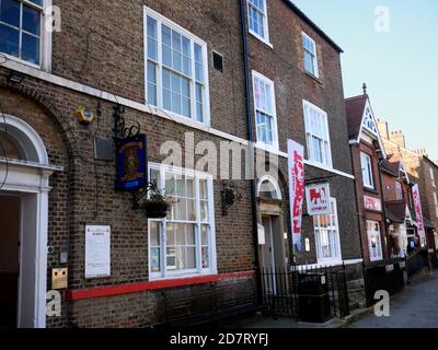 World of James Herriot Museum, Kirkgate, Thirsk, Yorkshire. Foto Stock