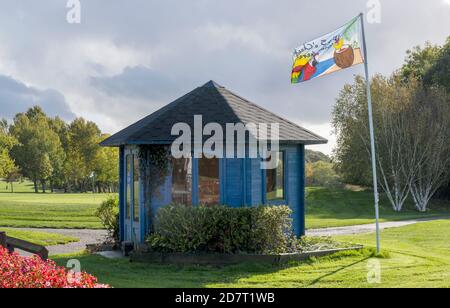 Dudsbury Golf Club Hotel & Spa, Christchurch Road, Ferndown, Bournemouth, Dorset, Inghilterra, Regno Unito Foto Stock