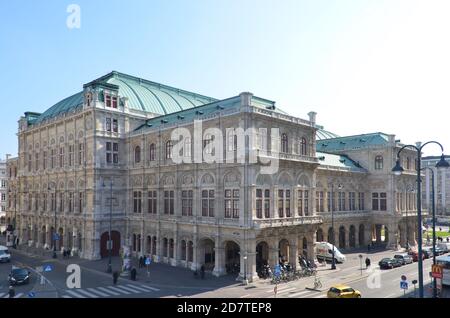 Opera di Stato di Vienna, Austria Foto Stock