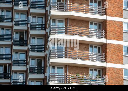 Bognor Regis, 21 settembre 2020: Fitzleet House su Queensway. Foto Stock