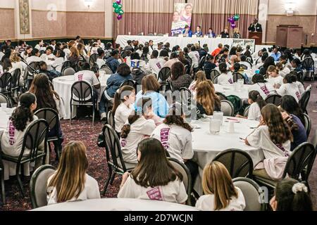 Miami Florida,Kendall Drug Free Youth in Town DFYIT,Youth club summit anti addiction organizzazione no profit,teen,teenager teenager student stud Foto Stock