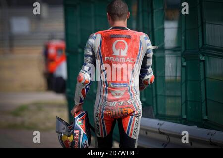 Gare al Gran Premio della MotoGP Liqui Moly di Teruel al circuito di Alcañiz MotorLand. 25 ottobre 2020 Carreras del Gran Premio Liqui Moly de Teruel de MotoGP en el circuito de Alcañiz o MotorLand Aragon. 25 de Octubre de 2020 POOL/ MotoGP.com/Cordon Rassegna stampa: CORDON PRESS/Alamy Live News Foto Stock