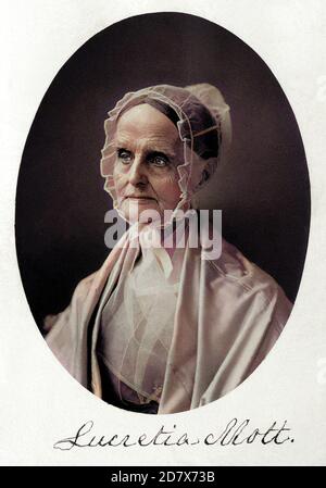 1875 c., Philadelphia , USA : l'americano Quaker , abolizionista , attivista per i diritti delle donne e riformatore sociale LUCRETIA MOTT ( BORN COFFIN , 1793 - 1880 ). Foto di F. Gutekunst , Philadelphia . DIGITALMENTE COLORATO .- USA - ritratto - ritratto - RIFORMISTA - riformismo sociale - FEMMINISTA - suffragisti - SUFFRAGETTA - SUFFRAGISMO - VOTO POLITICO ALLE DONNE - FEMMINISTA - ABOLIZIONISMO - ABOLIZIONISTA - ANTI - havismalia - cappello - HAVISCHO - cappello - HAVISMALIA - cappello - HAVISCHO - HAVISMALIA - cappello - cappello - HAVISMALIA - cappello - HAVISMALIA - cappello - cappello - cappello - HAVISMALIA - cappello - cappello - HAVISCHIA Anziana vecchia - firma - firma - firma - autografo - autografo --- Archivio GBB Foto Stock