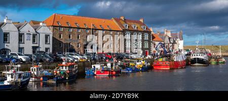 Eyemouth, Scozia, Regno Unito Foto Stock