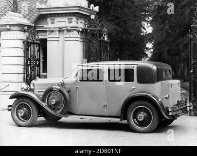 1929 Stutz diritto 8 di Weymann Foto Stock