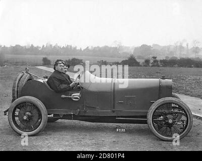 1914 Sunbeam IOM TT Guinness Foto Stock