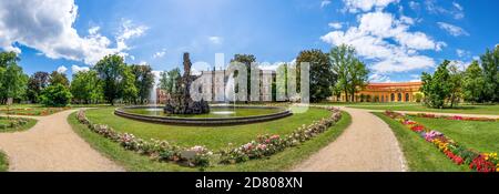 Castello di Erlangen, Baviera, Germania Foto Stock