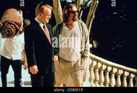 The Big Lebowski Year : 1998 USA Director : Joel Coen Philip Seymour Hoffman, Jeff Bridges Foto Stock