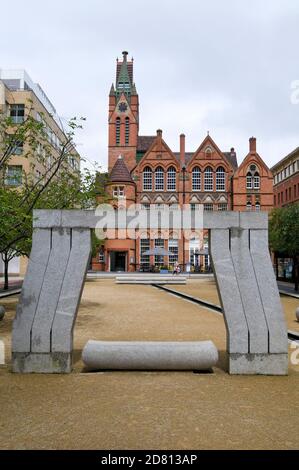 IKON Gallery in Oozells Square nel Birmingham City Centre Birmingham Inghilterra Regno Unito Foto Stock