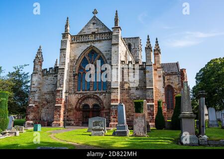 Chiesa parrocchiale di St Mary a Haddington, East Lothian, Scozia, Regno Unito Foto Stock