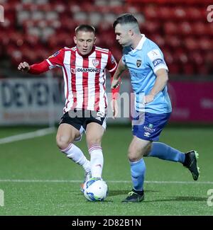 JACK MALONE (Derry City FC) Durante la partita di Airtricity League tra Derry City e Shelbourne Foto Stock