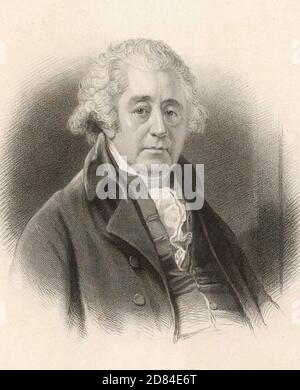 MATTHEW BOULTON (1728-1809) ingegnere inglese, produttore, circa 1792 Foto Stock