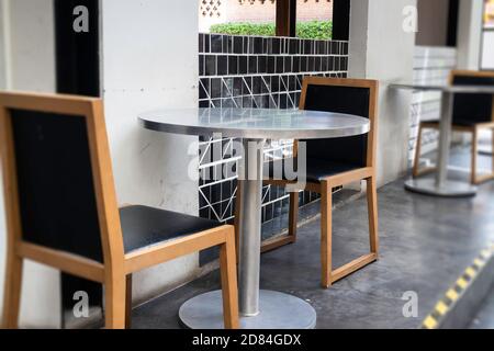 Loft design di mobili da caffetteria, foto d'inventario Foto Stock