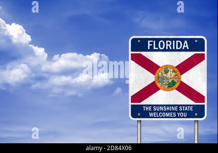 Benvenuti a Florida Foto Stock