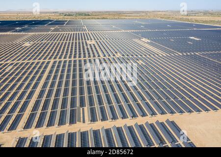 ISEC WEST Solar Field, pannelli solari, El Centro, CA, USA Foto Stock