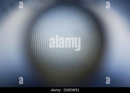 Una vera foto di un oggetto astratto sfocato. Foto Stock