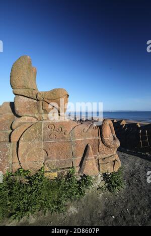 Irvine, Scozia, 21 Giugno 2019 Irvine Beach Park Credit: Alister Firth Foto Stock