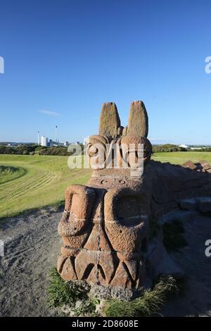 Irvine, Scozia, 21 Giugno 2019 Irvine Beach Park Credit: Alister Firth Foto Stock