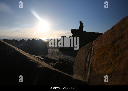 Irvine, Scozia, 21 Giugno 2019 Irvine Beach Park Credit: Alister Firth Foto Stock