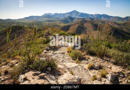 Fort Bowie, sito storico nazionale Foto Stock