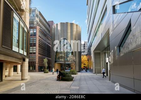 finsbury avenue square città di londra Foto Stock