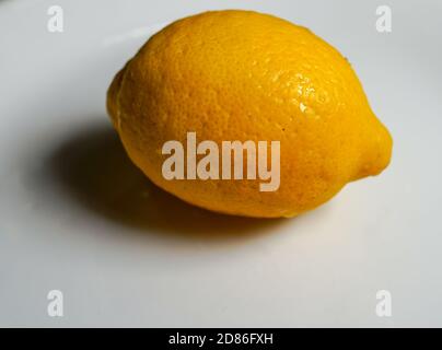 macro shot di frutta erba agrume verde fresco Foto Stock