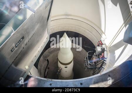 Minuteman Missile National Historic Site Foto Stock