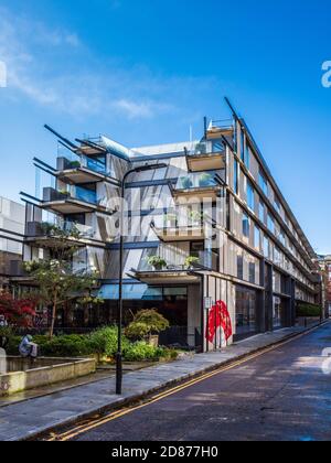 Nobu Hotel London Shoreditch - albergo di lusso nel quartiere creativo di East London. Architetto ben Adams Architetti 2017 Foto Stock